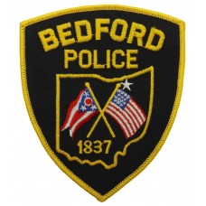 United States Bedford Police Cloth Patch