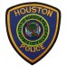 United States Houston Police Cloth Patch Badge