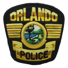 United States Orlando Police Cloth Patch Badge