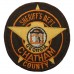 United States Sheriff's Dept. Chatham County Georgia Cloth Patch Badge