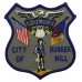 United States City of Bunker Hill Police Cloth Patch Badge