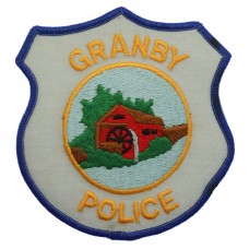 United States Granby Police Cloth Patch Badge