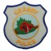 United States Granby Police Cloth Patch Badge