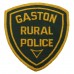 United States Gaston Rural Police Cloth Patch Badge