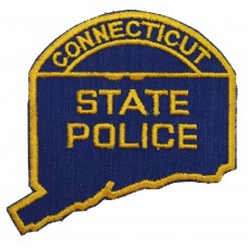 United States Connecticut State Police Cloth Patch Badge