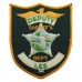 United States Deputy Sheriff's Dept. Lee Cloth Patch Badge