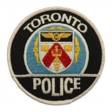 Canadian Toronto Police Cloth Patch Badge