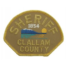 United States Sheriff Clallam County Cloth Patch Badge