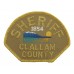 United States Sheriff Clallam County Cloth Patch Badge