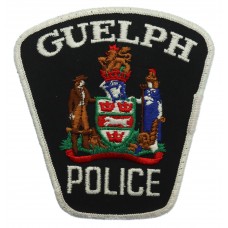 Canadian Guelph Police Cloth Patch Badge