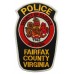 United States Police Fairfax County Virginia Cloth Patch Badge