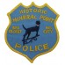 United States Mineral Point Police Cloth Patch Badge