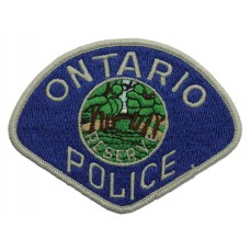 United States Ontario Reserve Police Cloth Patch Badge