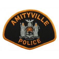 United States Amityville Police Cloth Patch Badge