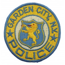 United States Garden City N.Y. Police Cloth Patch Badge