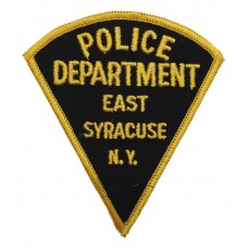 United States East Syracuse N.Y. Police Department Cloth Patch Badge