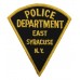 United States East Syracuse N.Y. Police Department Cloth Patch Badge