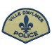 Canadian Ville D'Aylmer Quebec Police Cloth Patch Badge