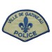 Canadian Ville De Gatineau Quebec Police Cloth Patch Badge