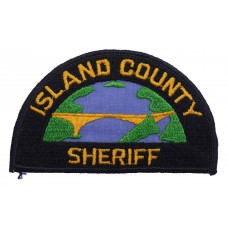 United States Island County Sheriff Cloth Patch Badge