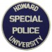 United States Howard University Special Police Cloth Patch Badge