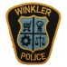 Canadian Winkler Police Cloth Patch Badge