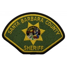 United States Santa Barbara County Sheriff Cloth Patch Badge