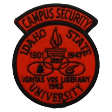 United States Idaho State University Campus Security Cloth Patch Badge