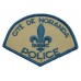 Canadian Cite De Noranda Quebec Police Cloth Patch Badge