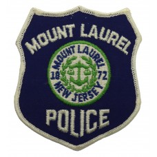 United States Mount Laurel New Jersey Police Cloth Patch Badge