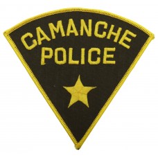 United States Camanche Police Cloth Patch Badge