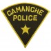 United States Camanche Police Cloth Patch Badge