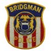 United States Bridgman Police Cloth Patch Badge