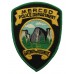 United States Merced Police Department Cloth Patch Badge