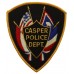 United States Casper Police Dept. Cloth Patch Badge