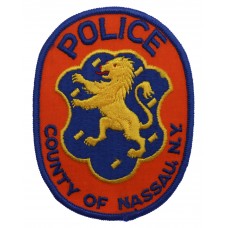 United States County of Nassau N.Y. Police Cloth Patch Badge