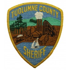 United States Tuolumne County Sheriff Cloth Patch Badge