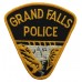 Canadian Grand Falls Police Cloth Patch Badge