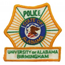 United States University of Alabama Birmingham Police Cloth Patch Badge