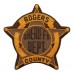 United States Rogers County Sheriff's Dept. Cloth Patch Badge