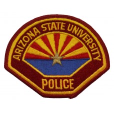 United States Arizona State University Police Cloth Patch Badge