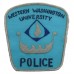 United States Western Washington University Police Cloth Patch Badge