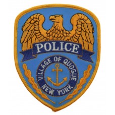 United States Village of Quogue New York Police Cloth Patch Badge