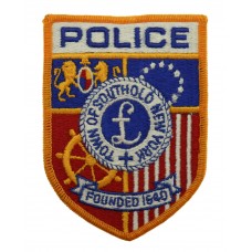 United States Town of Southold New York Police Cloth Patch Badge