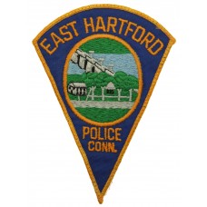 United States East Hartford Police Conn. Cloth Patch Badge