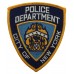 United States City of New York Police Department Cloth Patch Badge