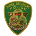 United States Dover, Delaware Police Cloth Patch Badge