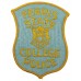 United States Ferris State College Police Cloth Patch Badge