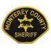 United States Monterey County Sheriff Cloth Patch Badge