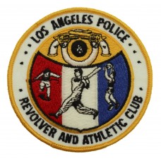 United States Los Angeles Police Revolver And Athletic Club Cloth